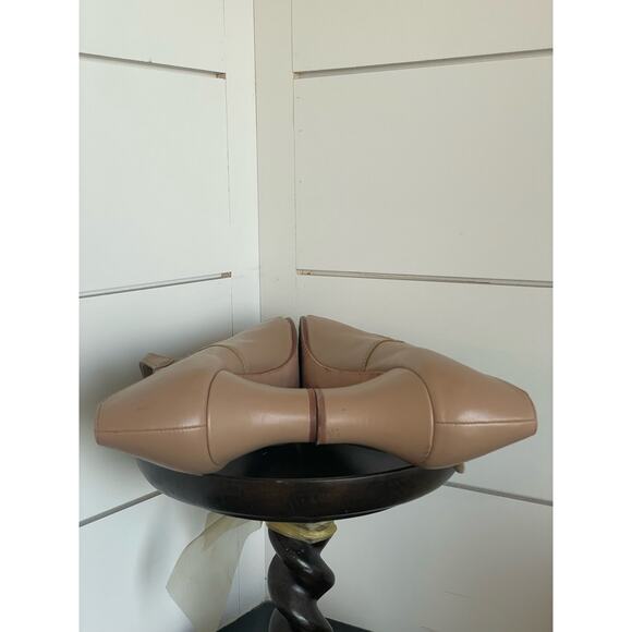 Capezio T-Strap Character Shoe Tan leather 11.5 Dance ballet - Picture 7 of 12